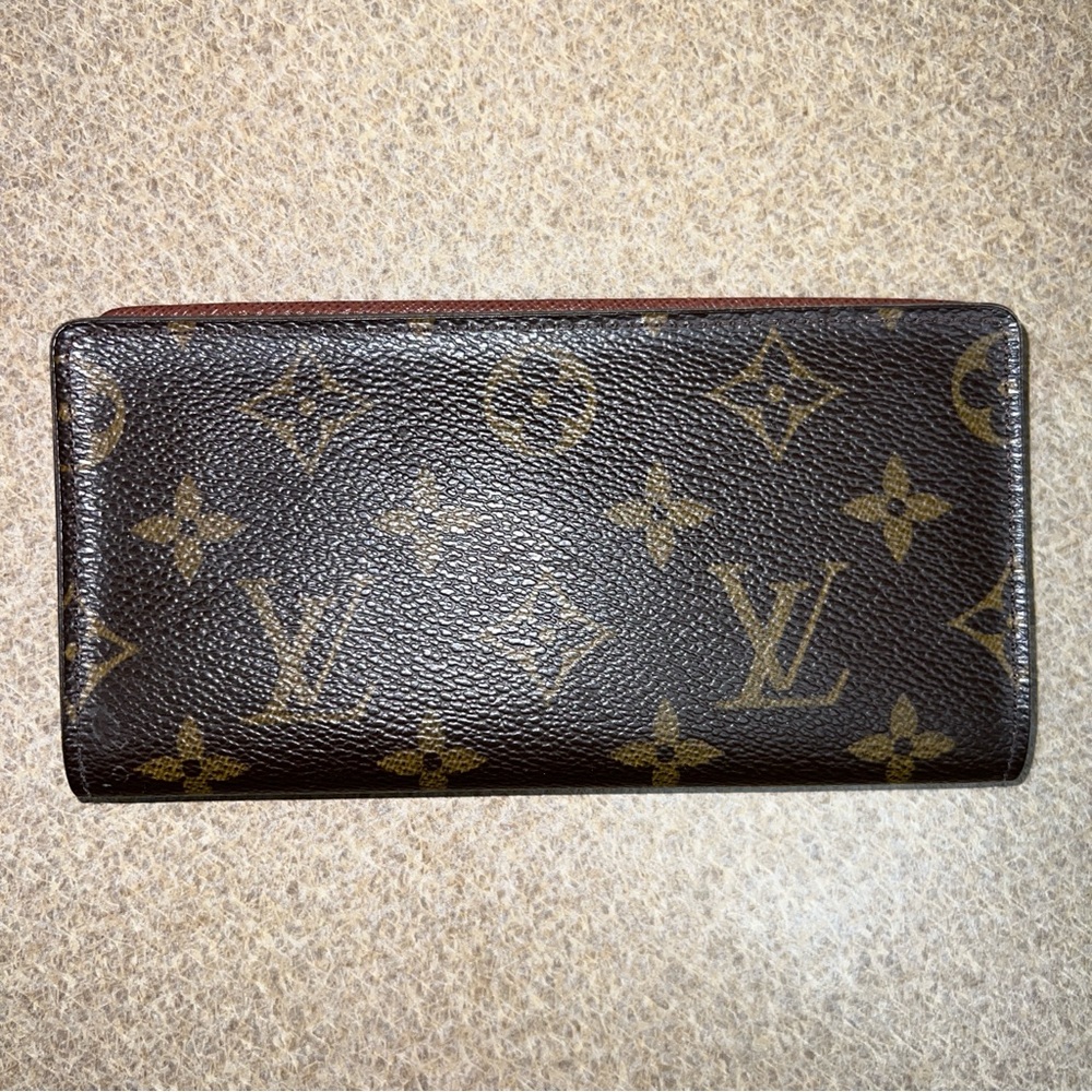 Authentic Louis Vuitton Monogram Check book